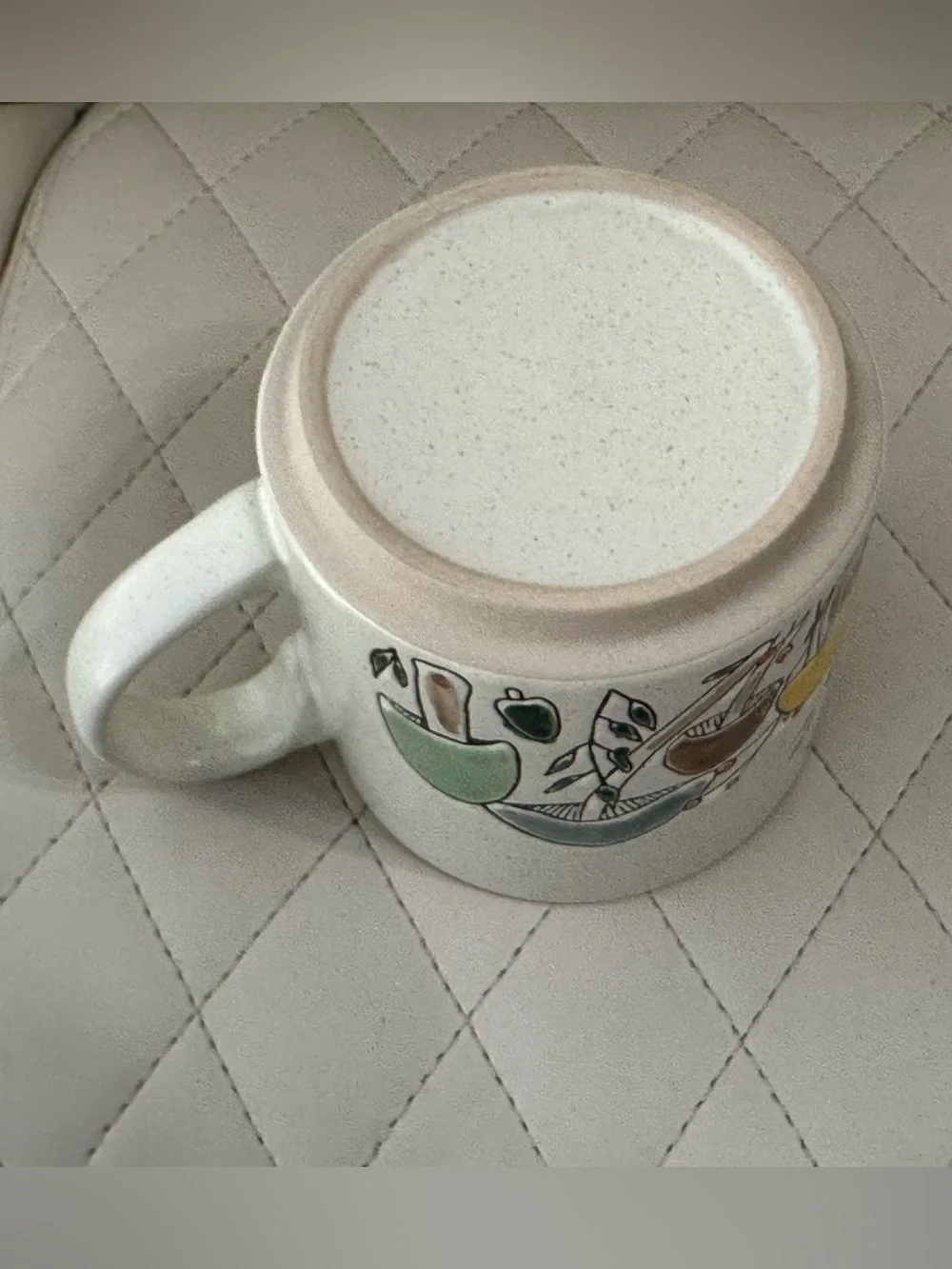 SPECTRUM MOREL VALLEY MUSHROOM Designz 18oz Stackable Mug Retro Colors